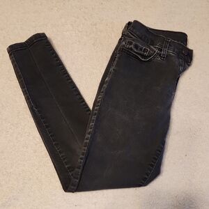 Banana Republic Women's Black High Rise Skinny Jeans 26x2 Petite